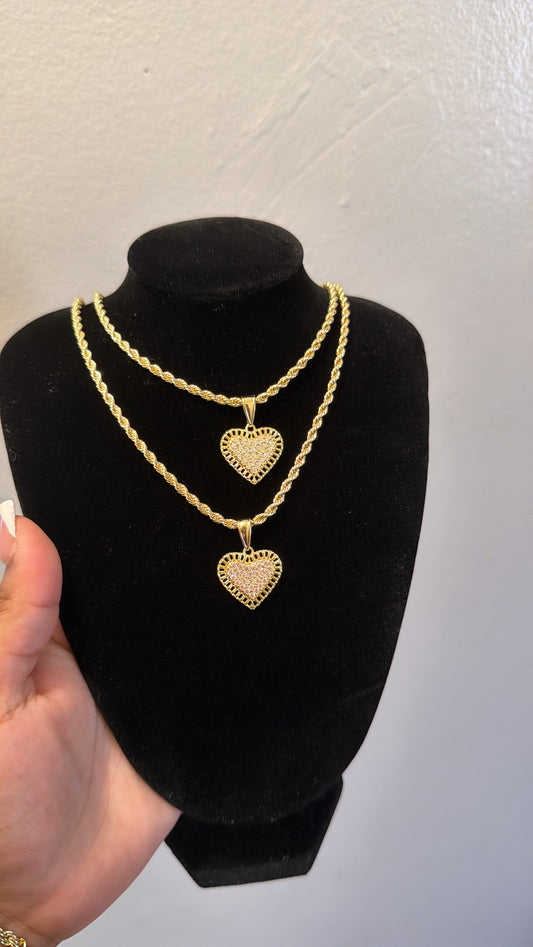 3D Heart Chain