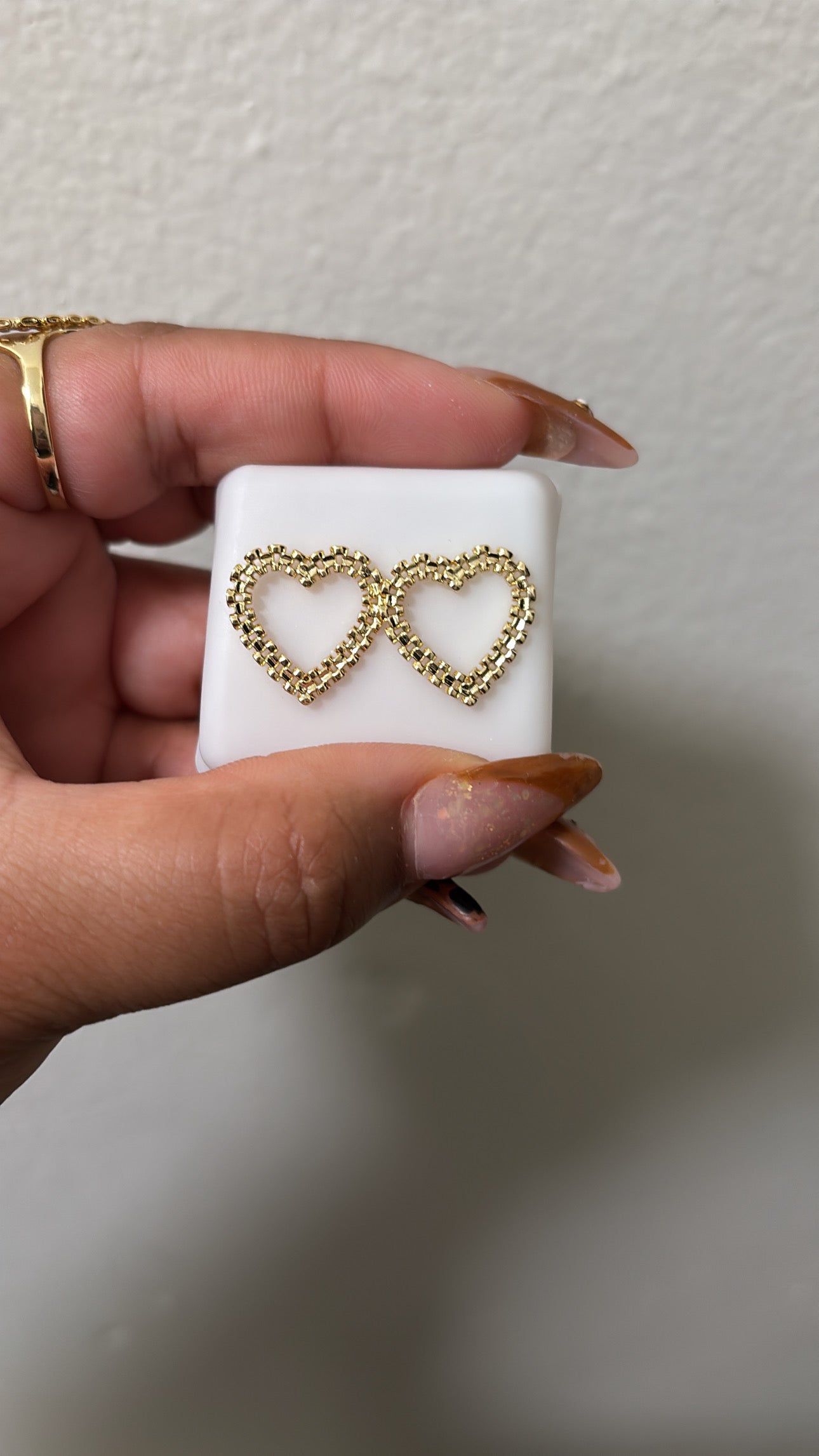 Pretty & Paid Heart Earrings