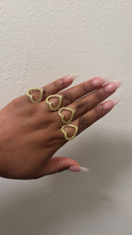 Pretty & Paid Heart Ring