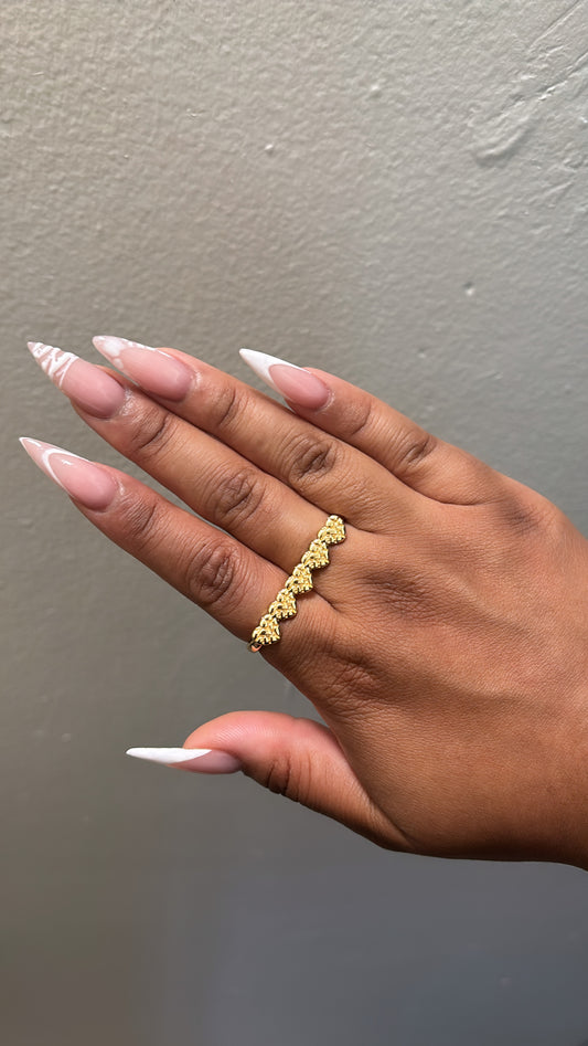 Golden Honey Heart