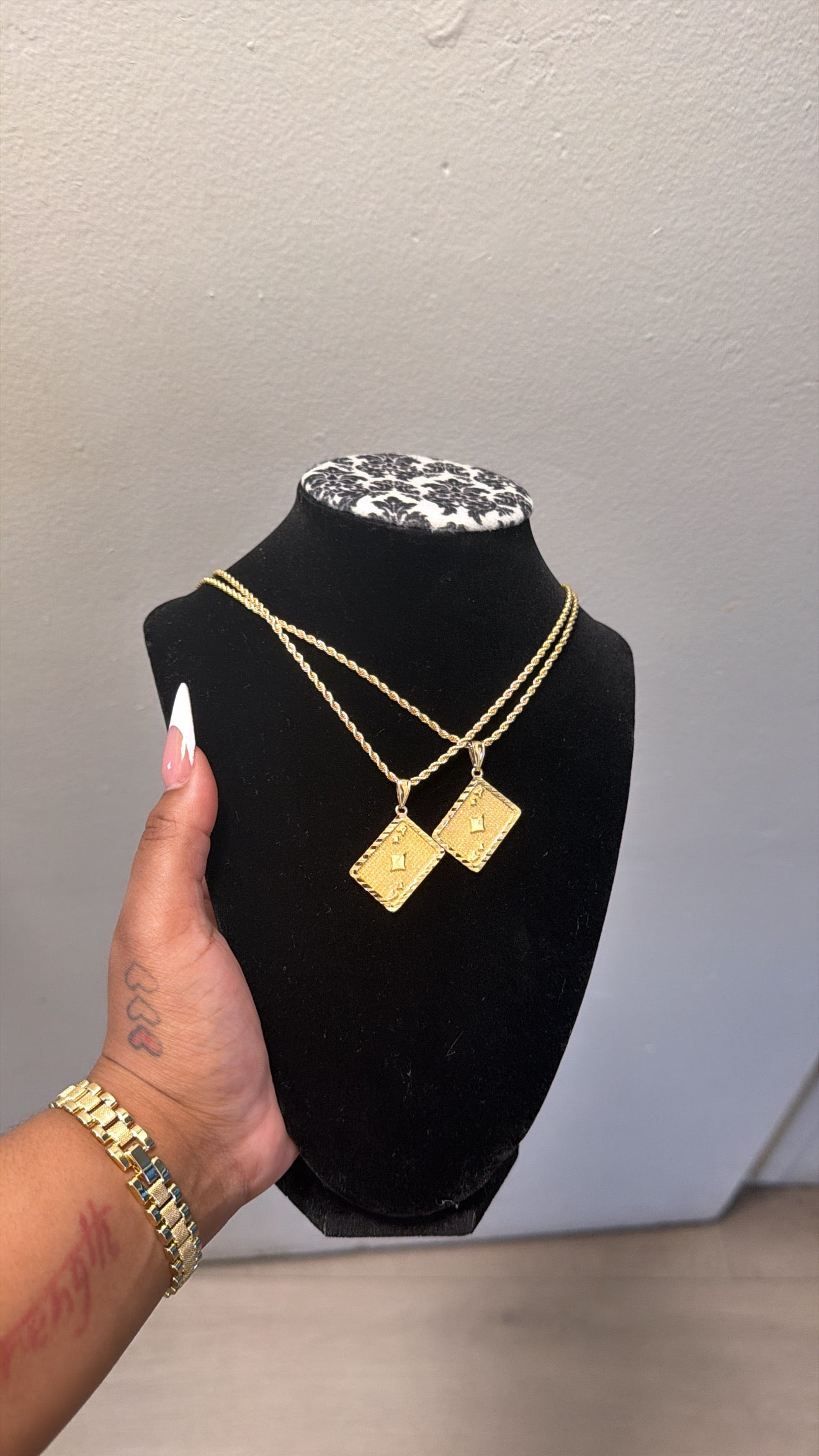 Golden Ace Pendant