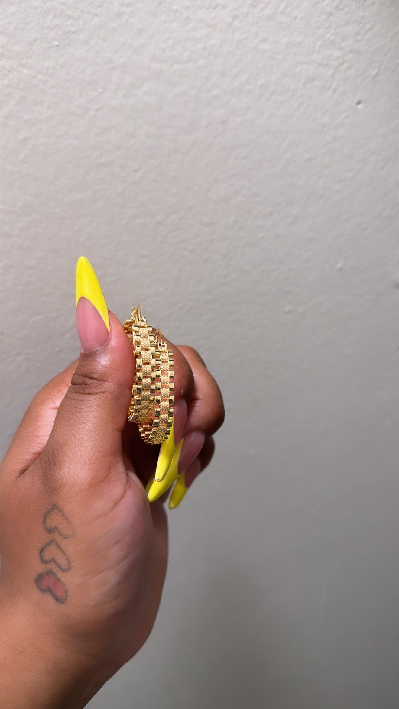 Circle Rollie Hoops